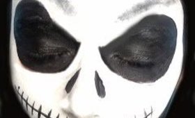 Jack Skellington Halloween Makeup Tutorial | Primp Powder Pout