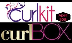 Curlkit vs Curlbox April 2016 plus GIVEAWAY!