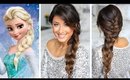 Frozen Elsa's Braid Hair Tutorial