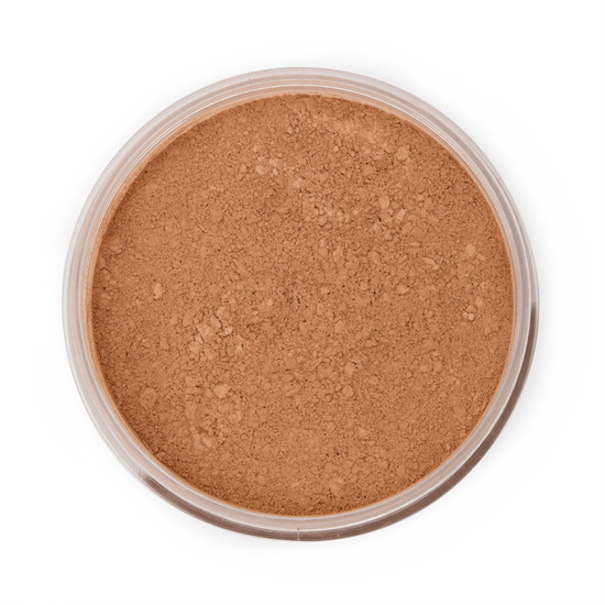 this talc-free, loose powder foundation contains