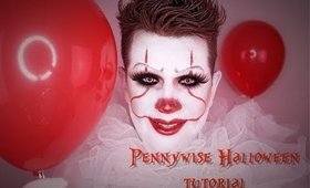 Pennywise Halloween Tutorial - Glam Edition |ChrisCelsius