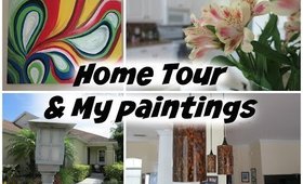 Home Tour and My Paintings!