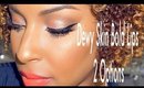 Dewy Skin & Bold Lips | BeautybyLee