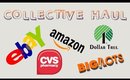 Collective Haul ~ CVS, BigLots, Ebay, Amazon, Dollar Tree