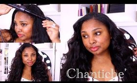 IN LOVE!! This U-Part wig is LIFE!!! Easy Install 250% Body Wave U Part Wig | chantiche.com