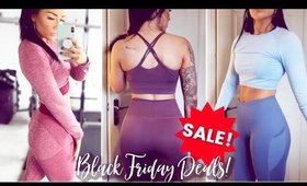 BEST BLACK FRIDAY DEALS 😍💰 WORKOUT CLOTHING & SUPPLEMENTS 😋