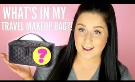 WHAT'S IN MY MAKEUP TRAVEL BAG?! ✈️💄💋