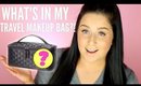WHAT'S IN MY MAKEUP TRAVEL BAG?! ✈️💄💋