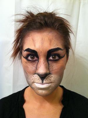 Cat-inspired look I did!