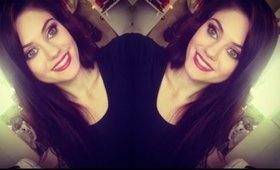 Date Night: Lots Of Lashes and Plum lips