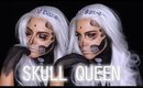 SKULL QUEEN Halloween Makeup tutorial | BEAUTY BY JANNELLE