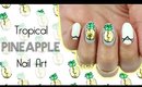 Tropical Pineapple Nails | 3 Versions ♡