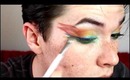 Contest Entry Birds of Paradise Inspired Make Up