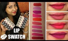 SUGAR SMUDGE ME NOT Matte Liquid Lipsticks | REVIEW & SWATCHES on Brown Indian Skin |Stacey Castanha