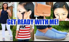 Get Ready With Me: Everyday Makeup + Casual Outfits!