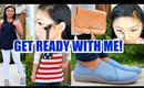 Get Ready With Me: Everyday Makeup + Casual Outfits!