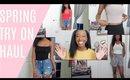 HUGE SPRING TRY ON CLOTHING HAUL 2018