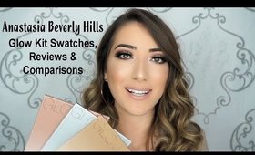 Anastasia Beverly Hills Glow Kit Swatches, Reviews, and Comparisons