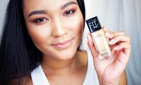 Maybelline Fit Me Matte Pore-less Foundation Review/Demo