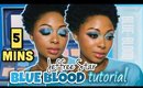 MAKEUP IN 5 MINUTES: Jeffree Star Blue Blood Palette