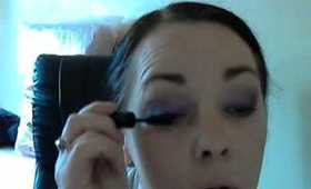 PURPLE SMOKY EYE MAKE UP TUTORIAL