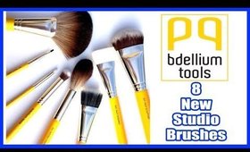 BDELLIUM TOOLS 8 NEW STUDIO BRUSHES + 30% OFF SALE 11/26