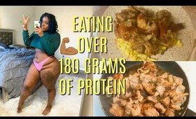 Eating 180 Grams Of Protein! | What I eat in a day | High Protein Diet