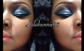 True Blue Cut Crease Makeup Tutorial