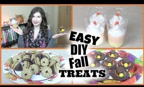 Easy DIY Fall/Thanksgiving Treats