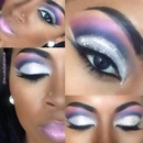 Glitter Dramatic Drag Makeup! 