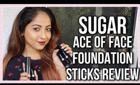 SUGAR ACE OF FACE STICK FOUNDATION | REVIEW & DEMO | Stacey Castanha