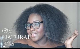 My NATURAL HAIR! + Baby Pics | My Hair Story and Current Natural Hair Routine