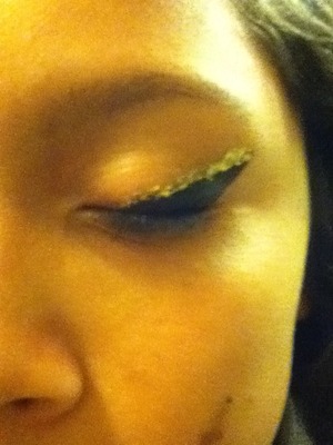 Just something little i did on my sisters eye :)