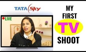 My First TV Serial Shoot - Behind The Scenes Vlogs | Shruti Arjun Anand