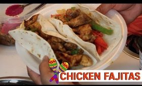 Making Easy Breezy Chicken Fajitas!!!! | Cooking w/ Tommie