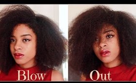 How to Easily Blow Out Natural Hair