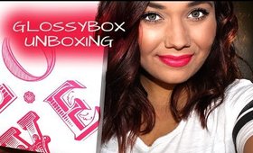 My FIRST Glossybox Unboxing | thatgirlshaexo