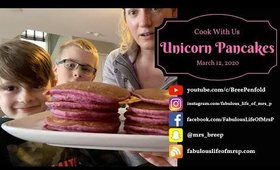 Unicorn Pancakes | Cook With Us | Bloopers | Fabulous Life of Mrs. P