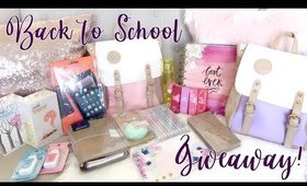 BACK TO SCHOOL GIVEAWAY 2017