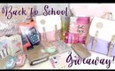 BACK TO SCHOOL GIVEAWAY 2017