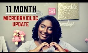 11 month braid locs update