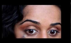 Makeup Tutorial - Smoldering Bronzed Eye Makeup and Red Lips for Summer