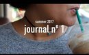 journal nº 1 | summer 2017
