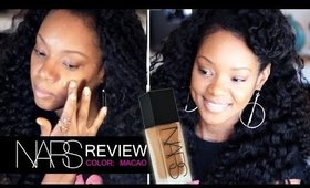 NARS ALL Day Luminous Weightless Foundation Review!