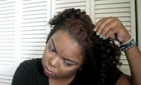 Two Strand Flat Twist Out;