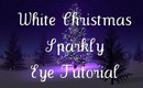 White Christmas Sparkly Eye Tutorial