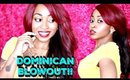 Outre Dominican Blowout Relaxed Red Wig  ft StyldByM | Blackhairspray