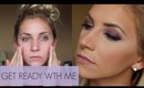 TRYING WET N WILD PALETTE | GET READY WITH ME | GLAMCANDY
