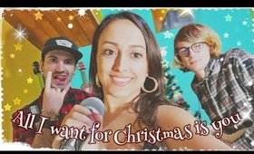 Debby & VooDoo Juice - All I Want For Christmas is You🎄 (Rock Cover)