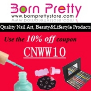 Use the 10% off code on  BornPprettystore.com nails, makeup and life style product!